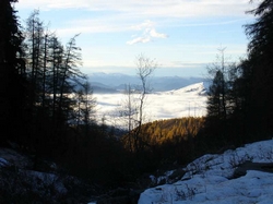  La montagne se reveille au petit matin